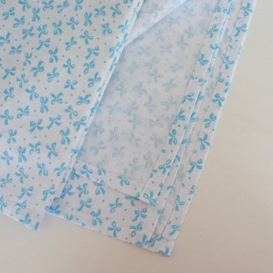 Blue Bow Tablecloth