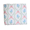 Blue and green coquette Tablecloth