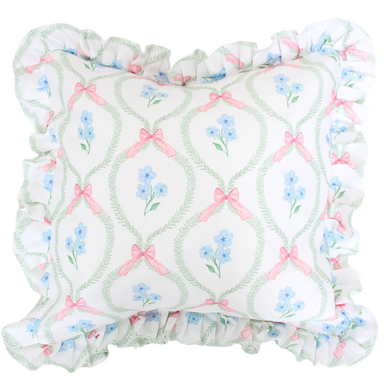Coquette Ruffle Cushion Cover