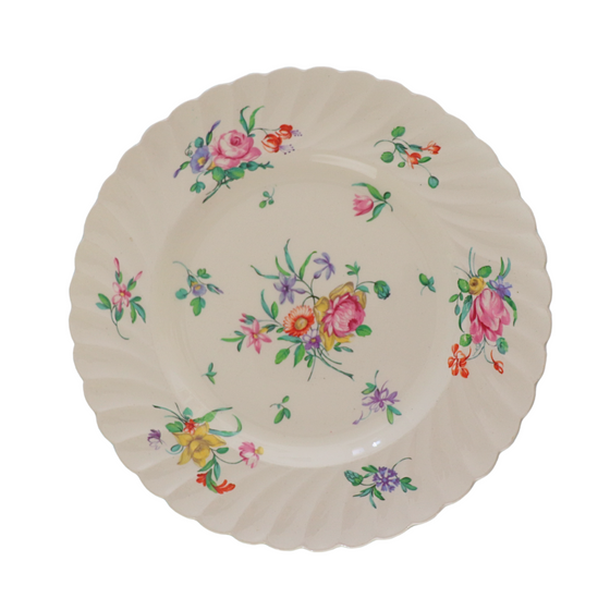 Plate Olde Bristol Porcelain Clarice Cliff Floral Granny Cottage Core 