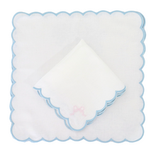  St Tropez Blue scalloped Placemats