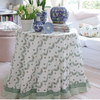 Trellis Green Tablecloth