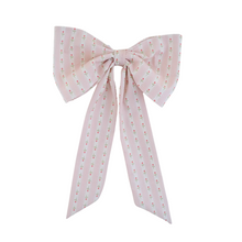  Vintage House Bow Pink Rose Bud