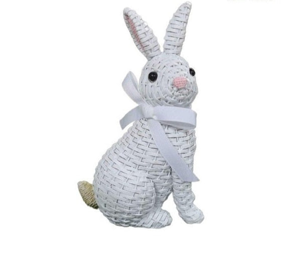 white bunny decoration