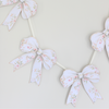 Floral Bow Paper Garland