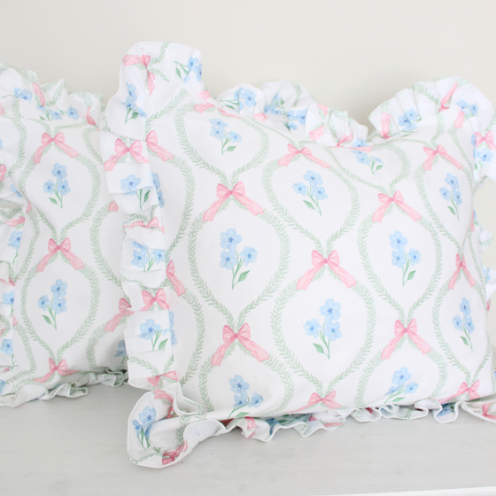 Coquette Ruffle Cushion Cover