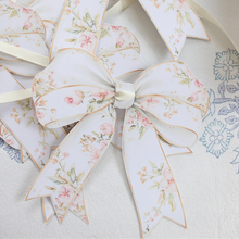  Floral Bow Paper Garland