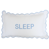 Sleep Embroidered Boudoir Pillow