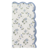 blue cornflower napkin