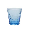 Glass Tumbler Set of 4 light blue