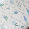 Blue Floral Tablecloth