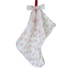 Shabby Chic Christmas Stocking Pink rose