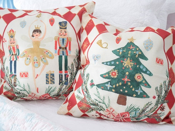 Christmas Tree Cushion Cover