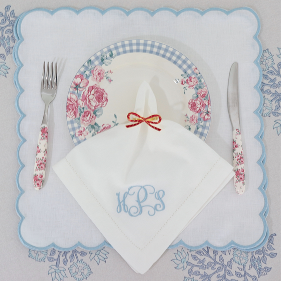 Embroidered Cotton Napkin