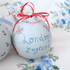 Hand Painted Christmas Bauble London