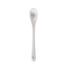 Floral polka dot dessert spoon