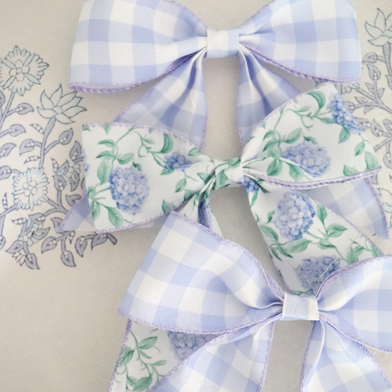 Gingham Bow