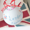 Hand Painted Christmas Bauble London