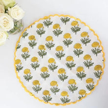  Marigold embroidered Placemat