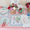 Chinoiserie Nutcrackers Square Placemat Set