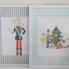 Whimsical Christmas Nutcracker Framed Canvas Prints