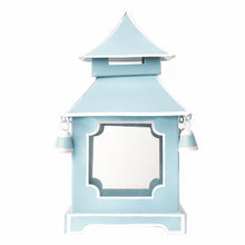  Pale Blue Pagoda Lantern