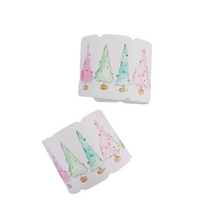  Pastel Christmas Trees Paper napkin ring