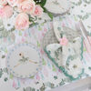 Pastel Holiday Trees Placemats Set