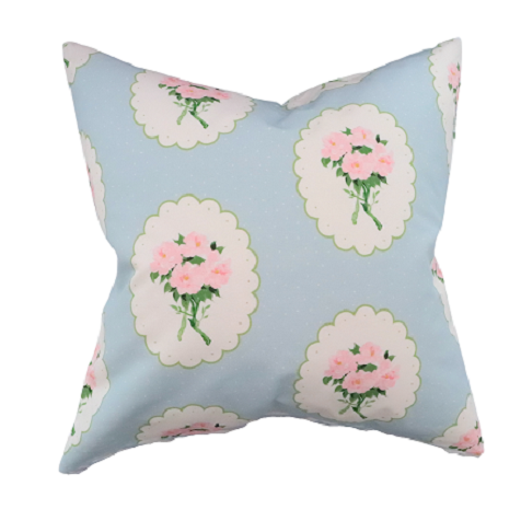 Peony Bouquet Cushion Cover