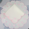 Pink Hearts Scalloped Placemat