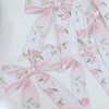 Pink Bow Paper Garland