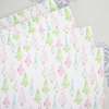 Pastel Holiday Trees Placemats Set