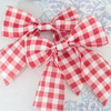 Red Gingham Bow