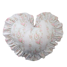  Ruffle Heart Pillow