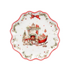 Coquette Bow Christmas Plate