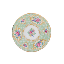  Gainsborough Vintage tea plate green florals