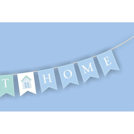 Bunting Home sweet home | prettyhomestyle.