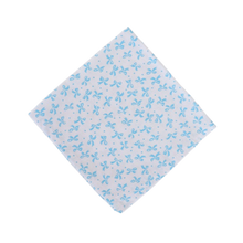  blue bow cotton napkin