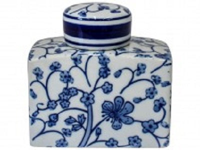 Blue and white porcelain  jar