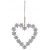 floral heart decoration