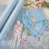 Placemats Blue Floral | prettyhomestyle.