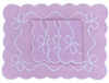 pink bow placemats