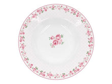  Porcelain Soup Plate Lucy Pink | prettyhomestyle.