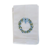 Embroidered Linen Hand Towel